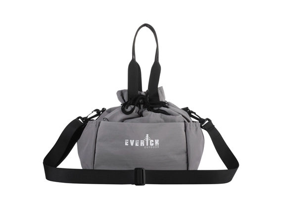 Saco de almoço de algodão pérola de ombro único SJB054