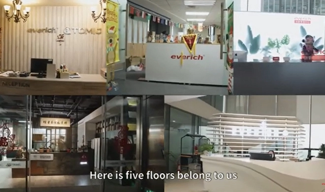 Qual é a aparência de Everich em seus olhos?