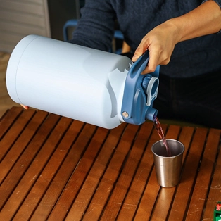 Cerveja de aço inoxidável 64 oz Growler 01001C