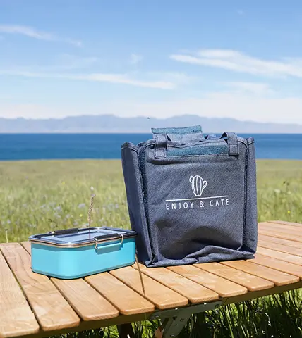 Caixa de almoço retangular 900ml 13811A/B