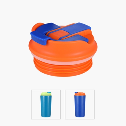 Tumbler isolado com tampas 19463A/B