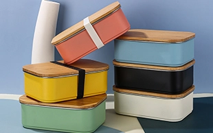 Opções de material e cor