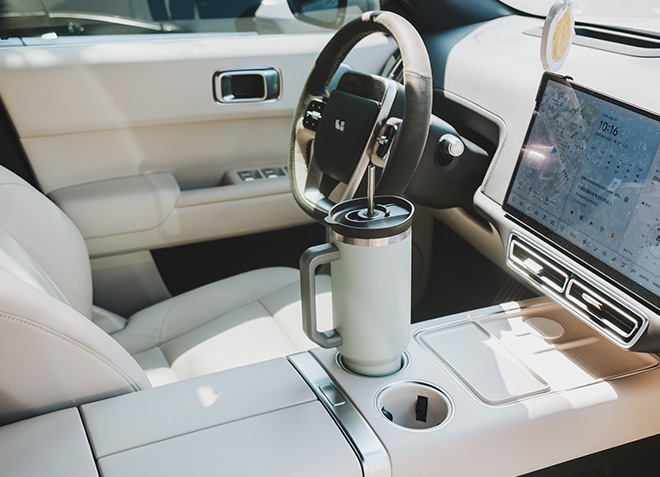 Copo de 40 oz com alça e palha 19323B